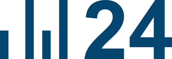 Logo blau